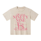 He Left The 99 To Resuce Me Kid Washed T-Shirt