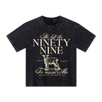 He Left The 99 To Resuce Me Kid Washed T-Shirt