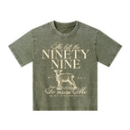 He Left The 99 To Resuce Me Kid Washed T-Shirt