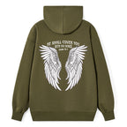 He Shall Cover You Christian Classic Hoodie