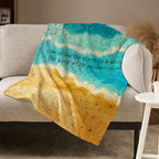 He Stilled The Storm To A Whisper Christian Blanket