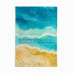 He Stilled The Storm To A Whisper Christian Blanket