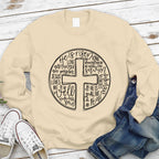 He is Risen Christian Sweatshirt