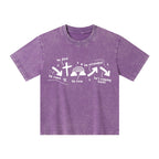 He's Coming Back Christian Kid Washed T-Shirt