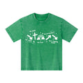 He's Coming Back Christian Kid Washed T-Shirt
