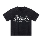 He's Coming Back Christian Kid Washed T-Shirt