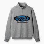 Heaven Made Christian Half Zip Fleece Sweatshirt