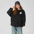 Heavy On Thank You God Christian Washed Sweatshirt