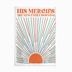 His Mercies Are New Every Morning Christian Blanket