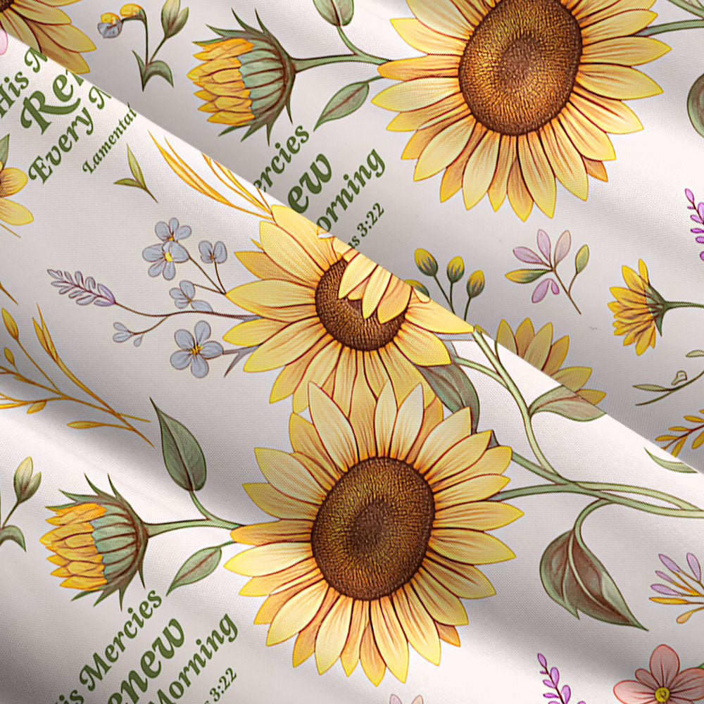 His Mercies Renew Every Morning Christian Maxi Dress