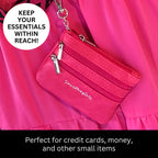 Clip & Go Strap with Pouch Chevron/Diamond Collection