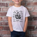 I Am A Child Of God Christian Kids T-Shirt