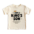 I Am King's Son Christian Kid T-Shirt