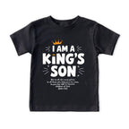 I Am King's Son Christian Kid T-Shirt