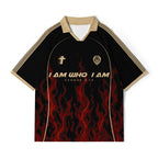 I Am Who I Am Christian Collar Jersey