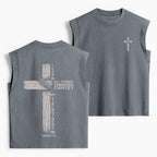I Can Do All Things Through Christ Christian Women's Washed Tank Top