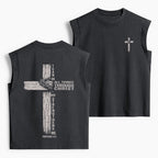 I Can Do All Things Through Christ Christian Women's Washed Tank Top