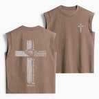 I Can Do All Things Through Christ Christian Women's Washed Tank Top