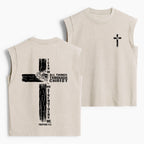 I Can Do All Things Through Christ Christian Women's Washed Tank Top