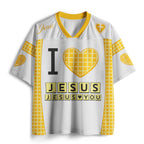 I Love Jesus Christian Mesh Jersey