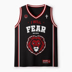 I Will Fear No Evil Christian Mesh Jersey Tank Top