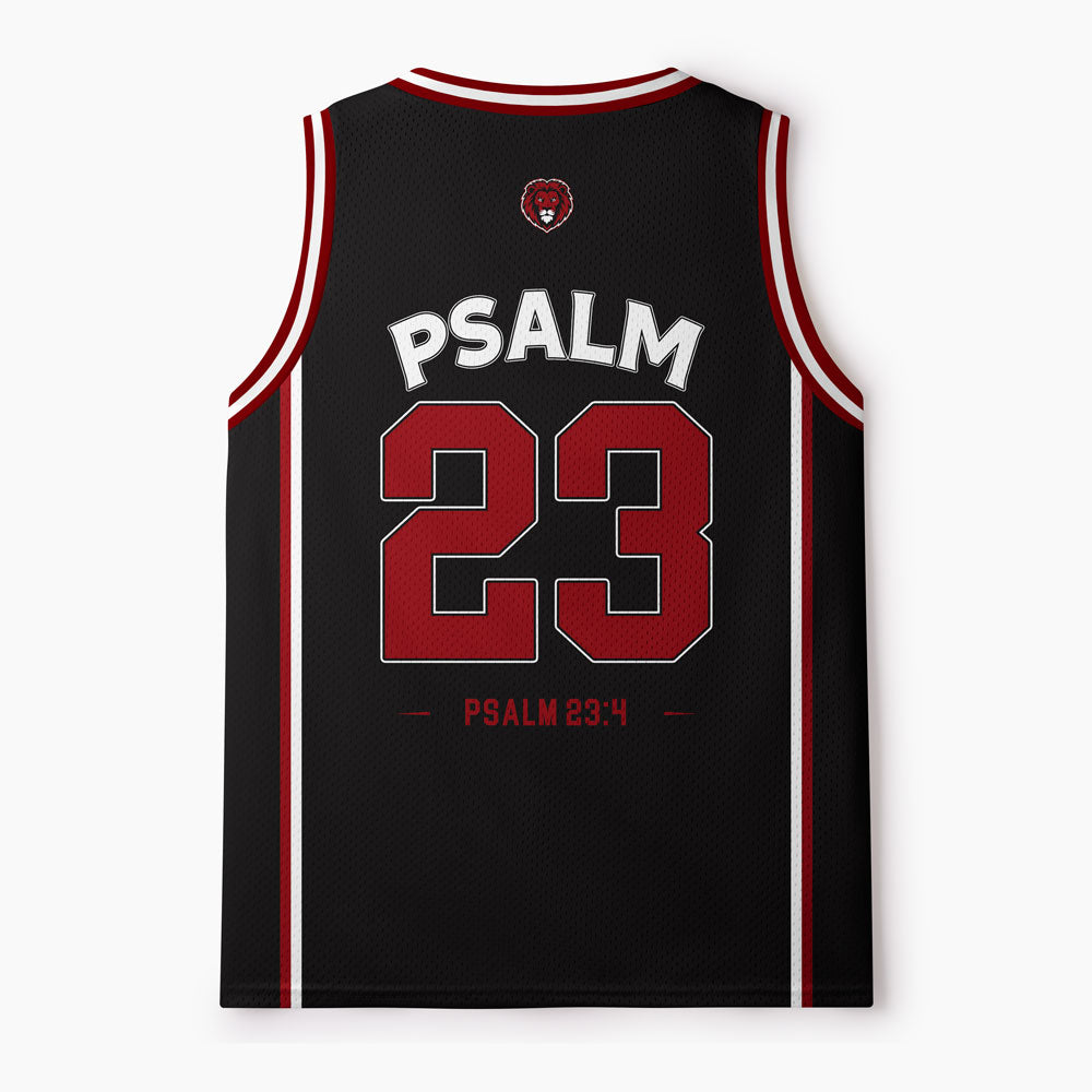 I Will Fear No Evil Christian Mesh Jersey Tank Top