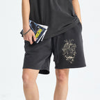 I Will Give You A New Heart And Put A New Spirit Christian Washed Shorts