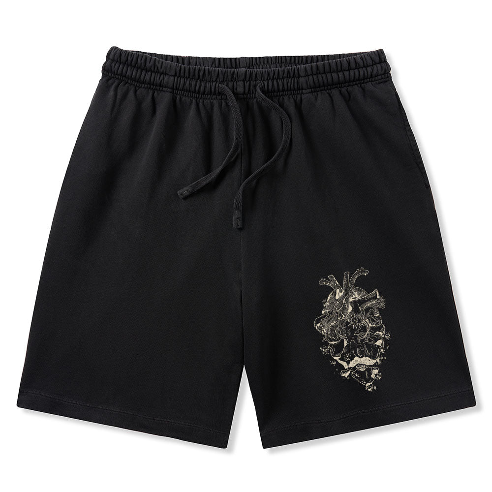 I Will Give You A New Heart And Put A New Spirit Christian Washed Shorts
