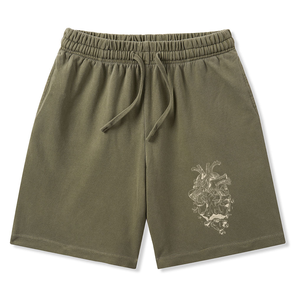 I Will Give You A New Heart And Put A New Spirit Christian Washed Shorts