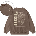 I Will Give You A New Heart Christian Washed Sweatshirt