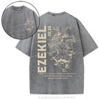 I Will Give You A New Heart And Put A New Spirit Christian Washed T-Shirt
