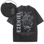 I Will Give You A New Heart And Put A New Spirit Christian Washed T-Shirt