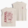 I Will Give You A New Heart And Put A New Spirit Christian Women's Washed Tank Top