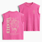 I Will Give You A New Heart And Put A New Spirit Christian Women's Washed Tank Top
