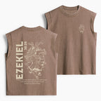 I Will Give You A New Heart And Put A New Spirit Christian Women's Washed Tank Top