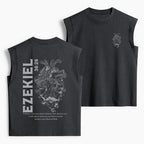 I Will Give You A New Heart And Put A New Spirit Christian Women's Washed Tank Top