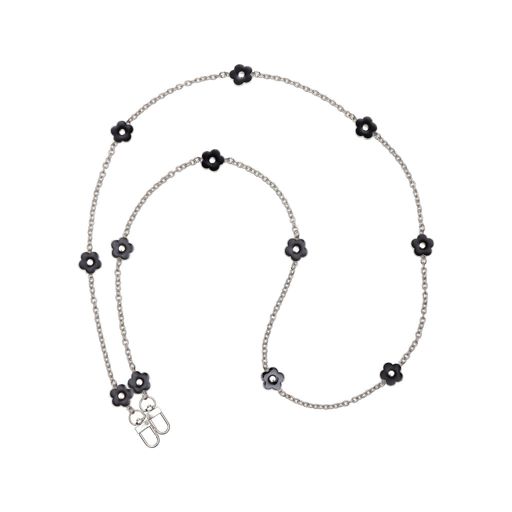 Flower Decored  Cross-body Phone Chain