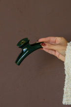 Earthy Toned Curved Claw Clip