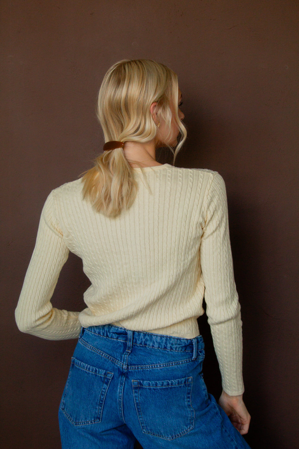 Long Oval Barrette