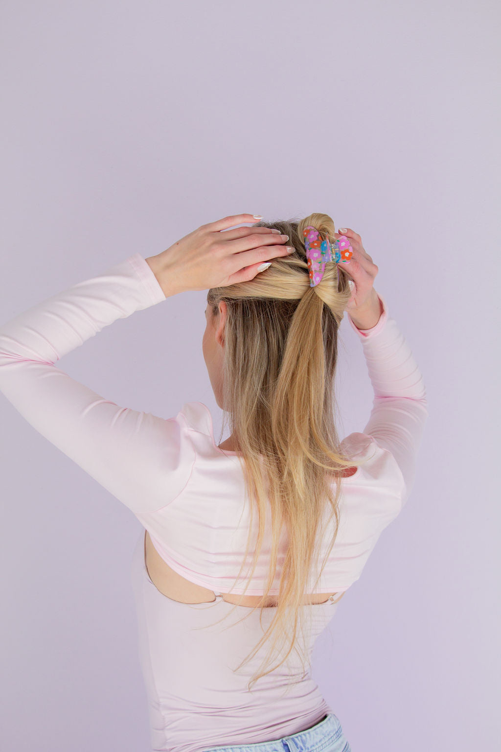 Spring Blooms Claw Clip