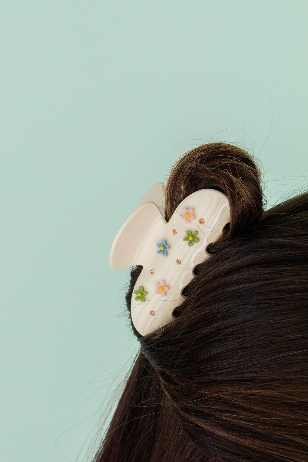 Fresh Cut Flower Claw Clip