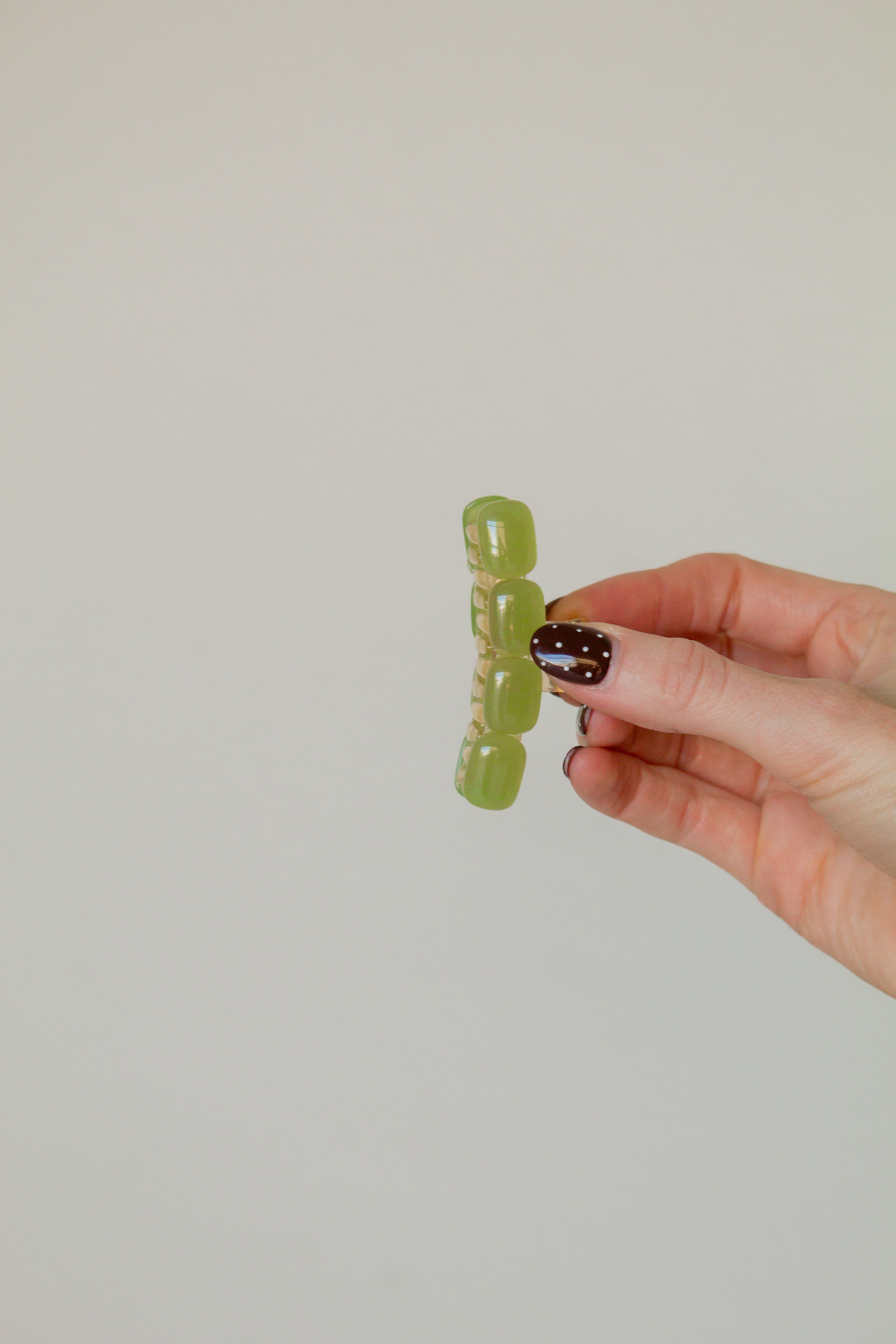 4 Stone Claw Clip