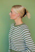 Earthy Toned Curved Claw Clip