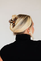 Walnut Claw Clip