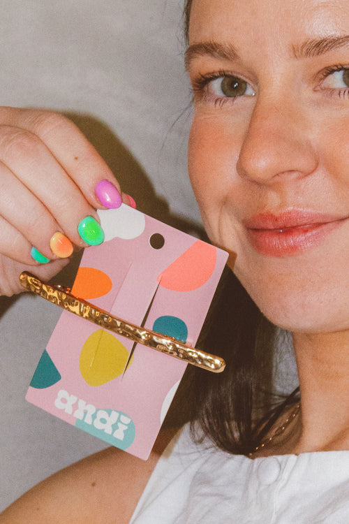 Bumpy Bar Barrette