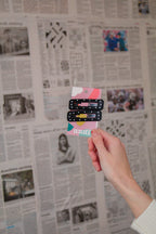 Polka Snap Clips 2-Pack