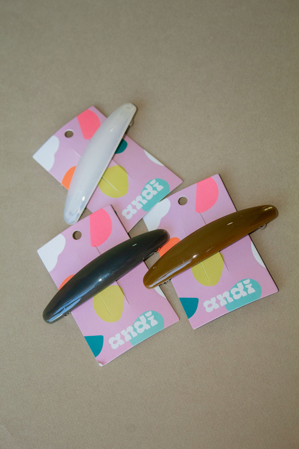 Long Oval Barrette