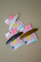 Long Oval Barrette