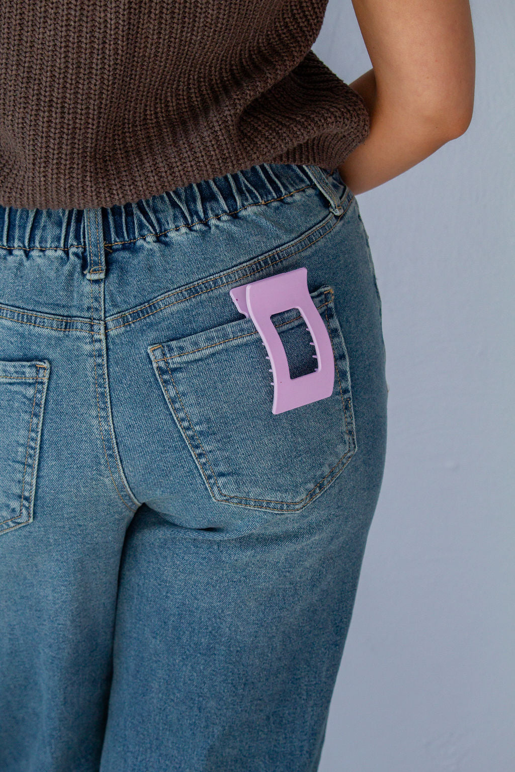 Rectangle Cutout Claw Clip