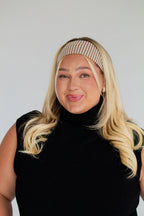 Soft Striped Stretchy Headband
